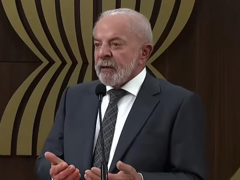 Declaração foi dada por Lula em coletiva de imprensa em Jacarta, na Indonésia. - Reprodução/Youtube