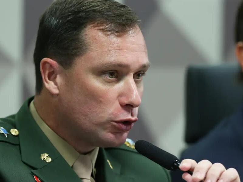 Tenente-coronel Mauro César Barbosa Cid, ex-ajudante-de-ordens do ex-presidente Jair Bolsonaro. - Lula Marques/Agência Brasil