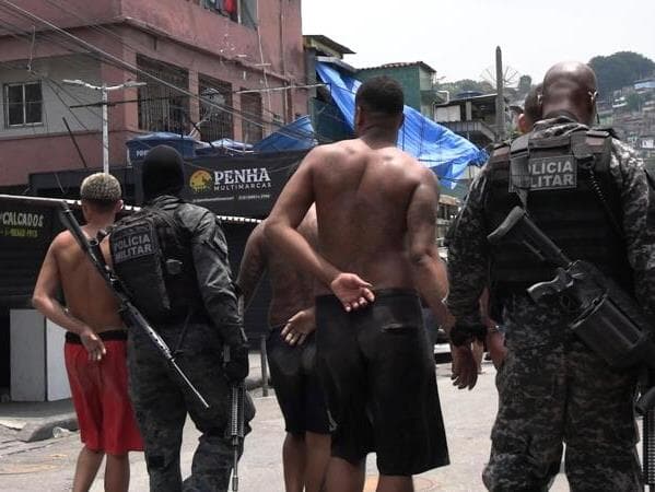 Operação da Polícia Civil contra facção criminosa resultou em mais de 100 mortes no Rio na semana passada. - Eberto RasAgencia Enquadrar/Folhapress