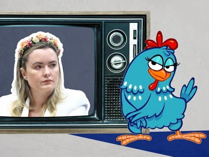 Captura de tela do vídeo publicado pelo perfil oficial da Galinha Pintadinha.  - Arte Congresso em Foco