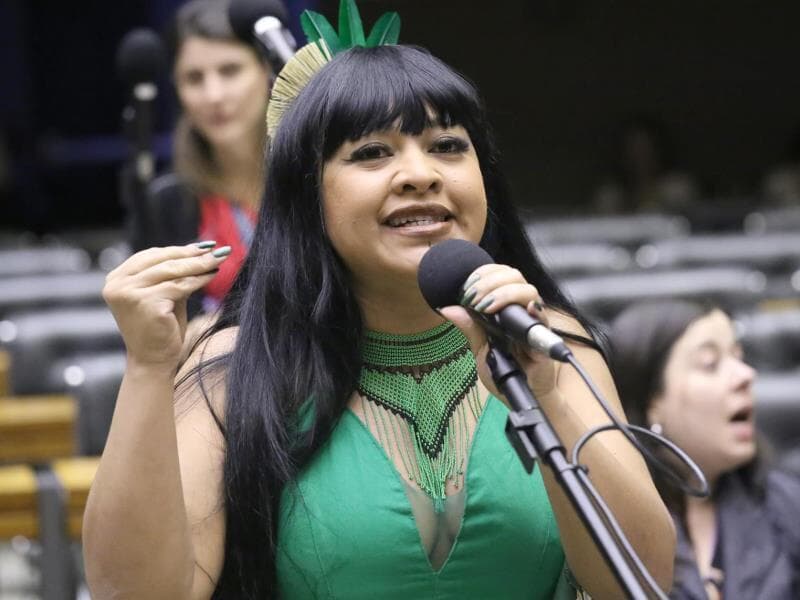 Célia Xakriabá, relatora do projeto. - Kayo Magalhães/Câmara dos Deputados