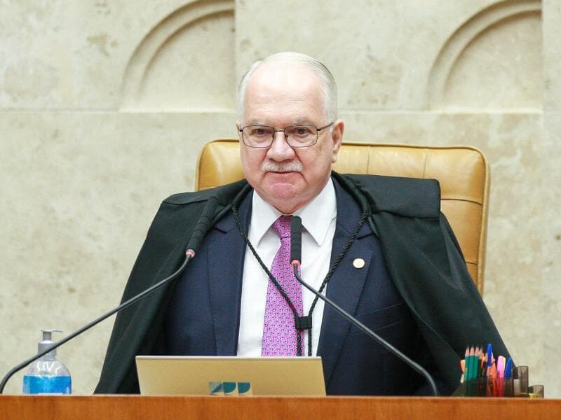 Ministro Edson Fachin, presidente do STF. - Victor Piemonte/STF