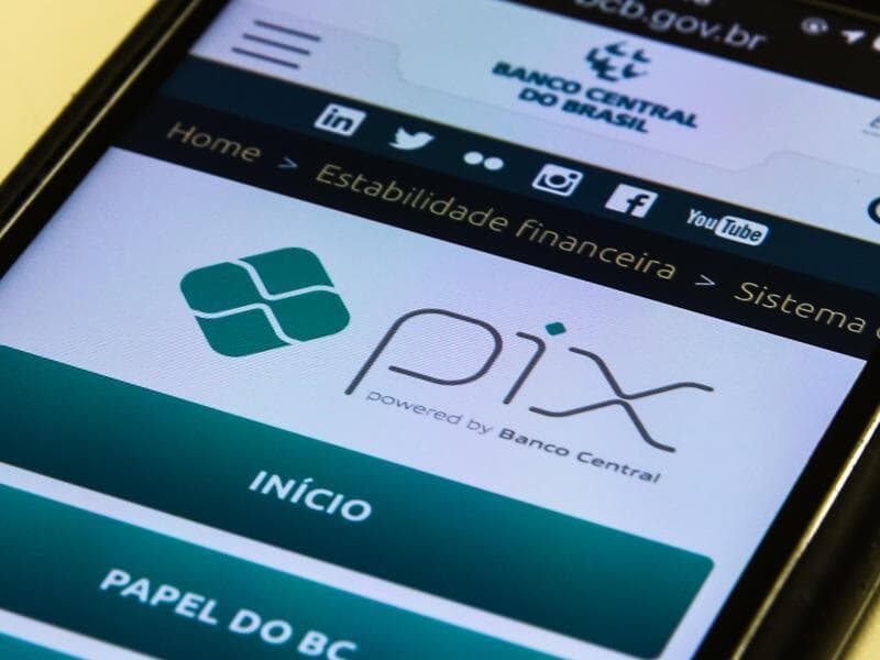 O Pix é o principal meio de pagamento no Brasil, com mais de 175 milhões de usuários. - Marcello Casal Jr./Agência Brasil