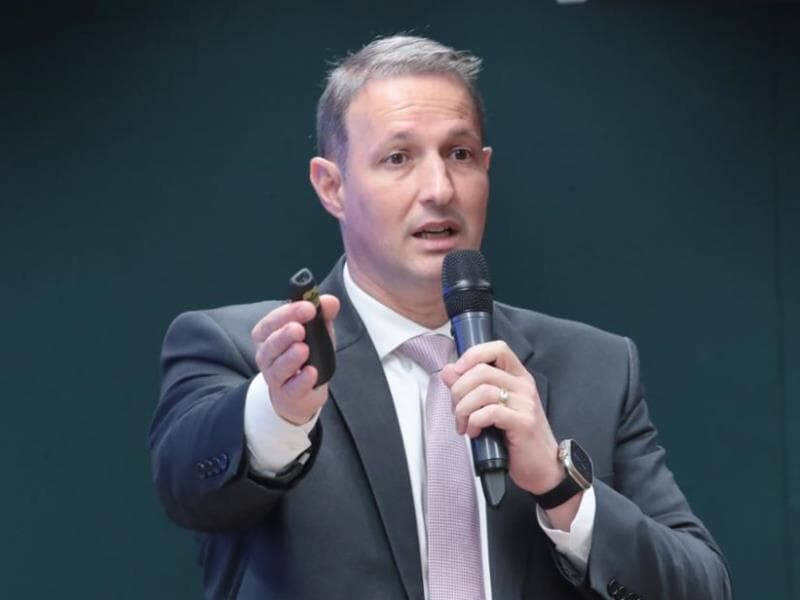 Guilherme Derrite, relator do projeto de lei antifacção. - Bruno Spada/Câmara dos Deputados