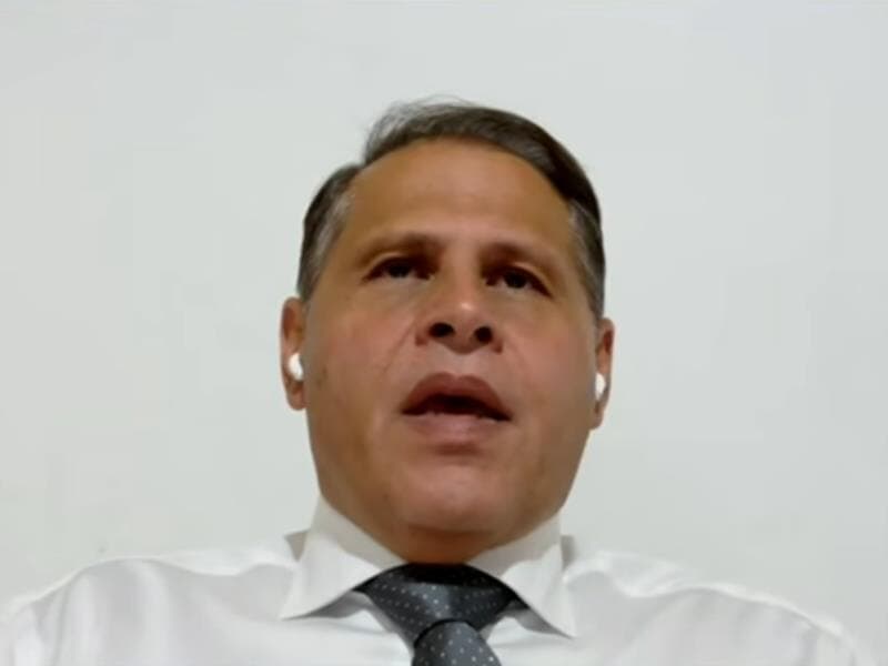 Dino e Zanin acompanharam o voto de Moraes para tornar Tagliaferro réu. - Reprodução/YouTube/TV Senado