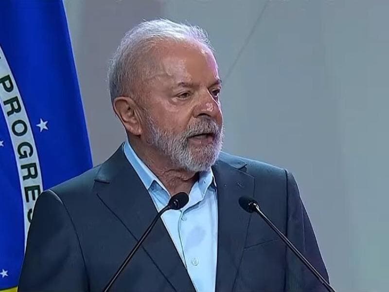 Lula pediu pressa na implementação de ações climáticas e união contra retrocessos políticos. - TV Brasil/Reprodução