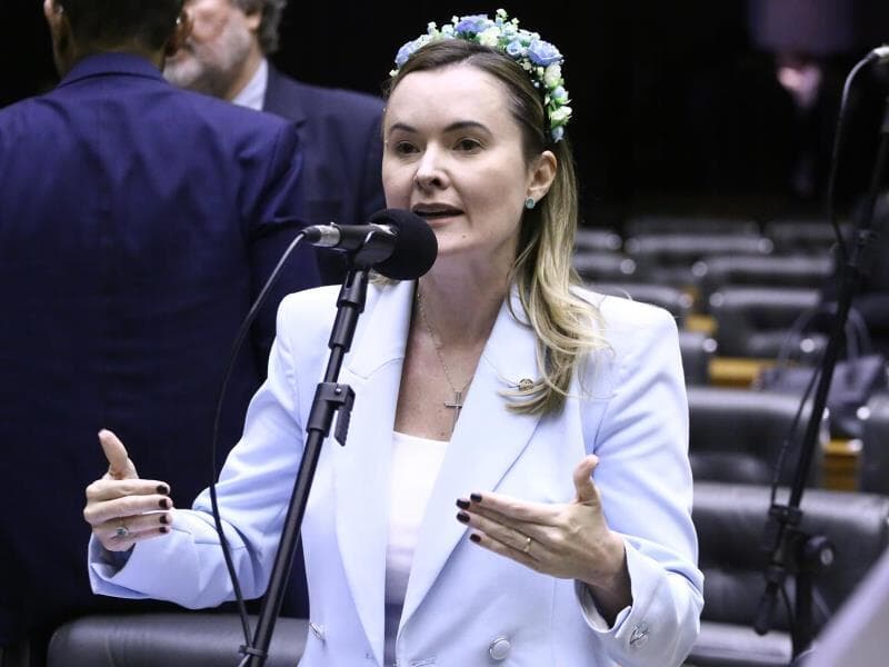 Deputada Júlia Zanatta, autora do projeto de lei. - Vinicius Loures/Câmara dos Deputados