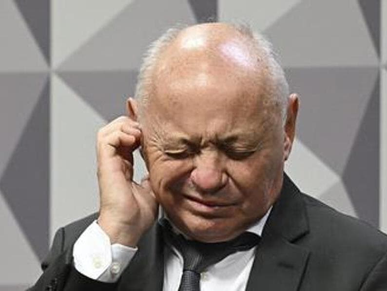 Abraão Lincoln em depoimento à CPMI do INSS. - Carlos Moura/Agência Senado