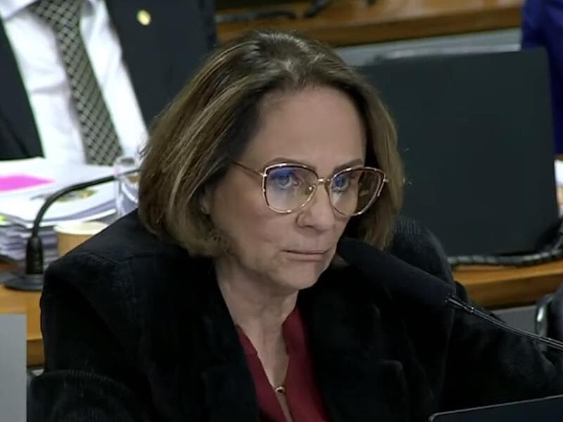 Na CPMI, Damares representa o Bloco Parlamentar Aliança, entre PP e Republicanos.
 - Reprodução/YouTube