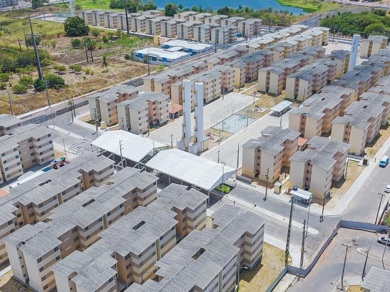 Unidades habitacionais do Minha Casa, Minha Vida em Fortaleza (CE).  - Ricardo Stuckert/PR