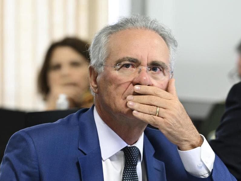 Calheiros demonstrou apoio à Gonet. - Edilson Rodrigues/Agência Senado