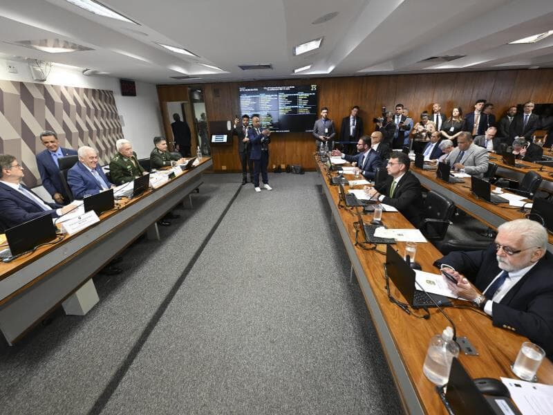 Sabatina começou às 9h. - Edilson Rodrigues/Agência Senado