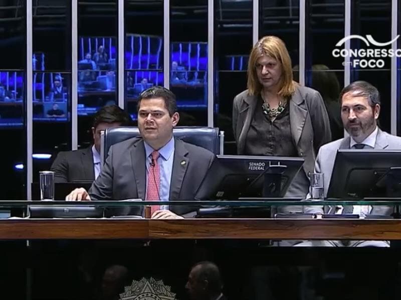 Davi Alcolumbre é um dos aliados mais próximos de Rodrigo Pacheco. - Reprodução/Youtube