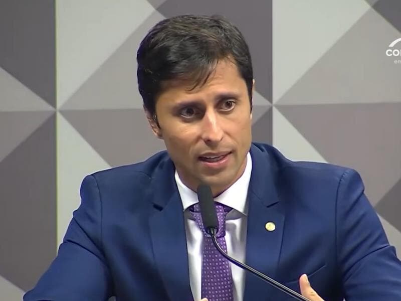 Comissão aprovou convocação e quebras de sigilo fiscal e bancário de Edson Araújo, vice-presidente da CBPA. - TV Senado/Reprodução