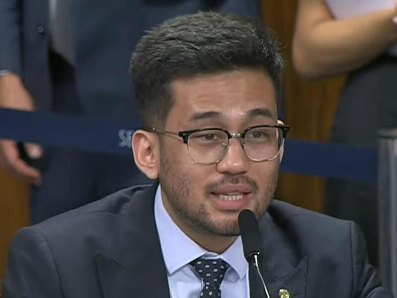 Kataguiri é suplente na CPMI. - Reprodução/YouTube