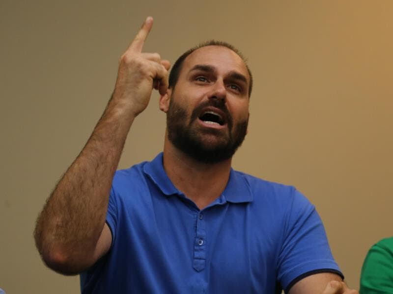 Votação vai ocorrer no Plenário virtual do Supremo; para Eduardo, acusações são "fajutas". - Pedro De Paula/Código 19/Folhapress