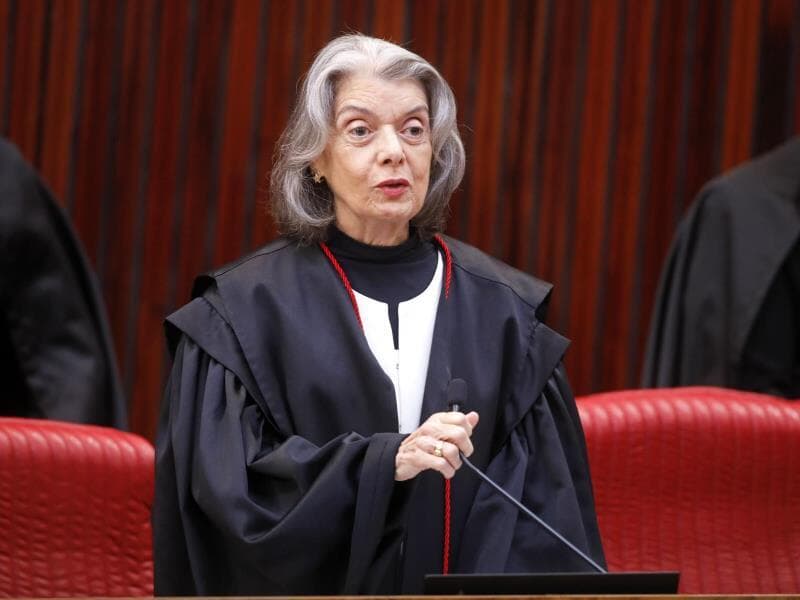 Ministra Cármen Lúcia, presidente do TSE. - Alejandro Zambrana/Secom/TSE