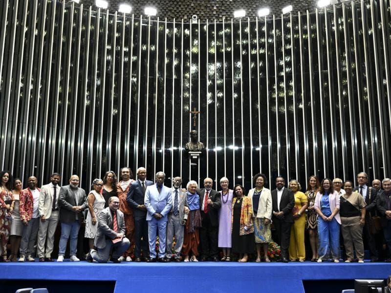Comenda privilegia contribuição relevante à proteção e à promoção da cultura afro-brasileira. - Edilson Rodrigues/Agência Senado