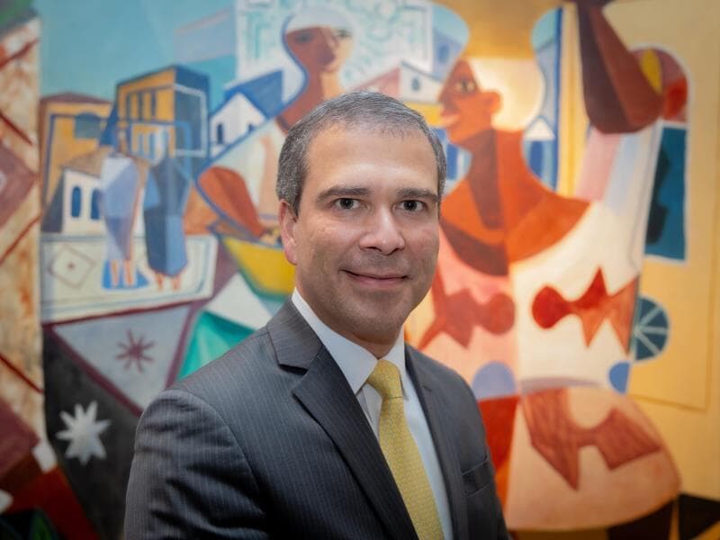 Paulo Henrique Costa assumiu o comando do BRB em 2019 por indicação do governador do Distrito Federal, Ibaneis Rocha.  - Ronny Santos/Folhapress