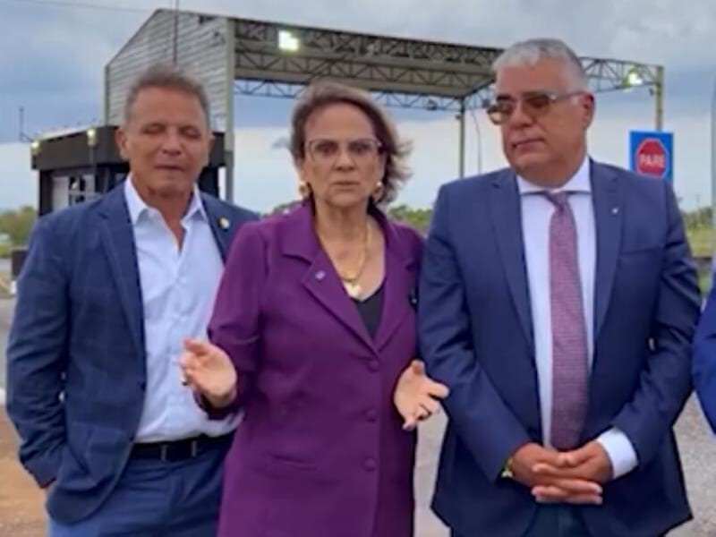 Senadores aliados visitam Papuda diante possível prisão de Bolsonaro - Reprodução/Instagram