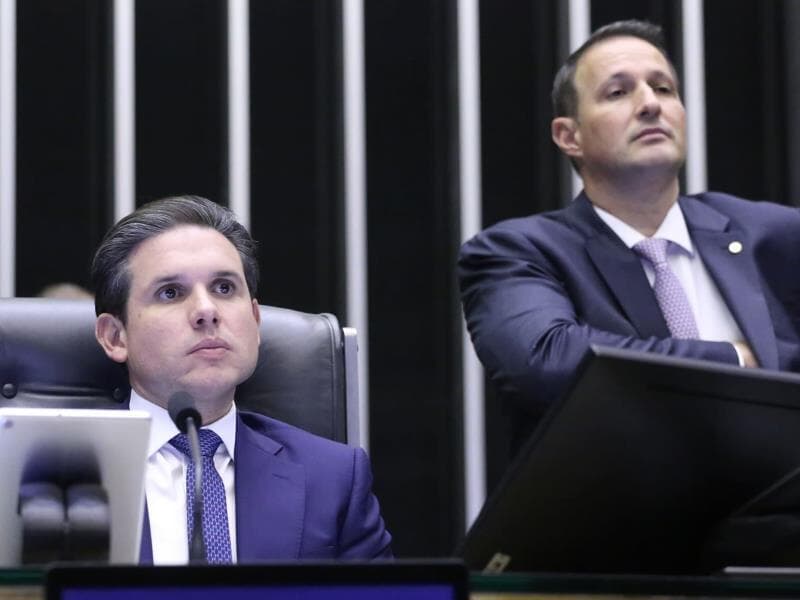 Derrite apresentou versão final do parecer que garantiu avanço do PL Antifacção. - Kayo Magalhães/Câmara dos Deputados