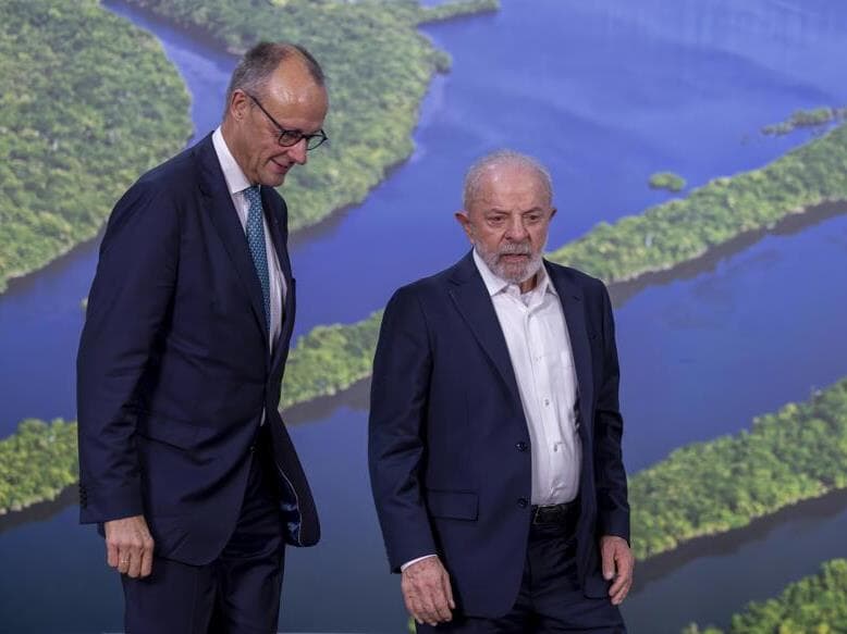 Lula se encontrou com Friedrich Merz na abertura da COP30. Presidente brasileiro se irritou com declarações de colega alemão. - Danilo Verpa/Folhapress