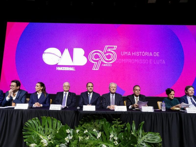 Presidente do Supremo Tribunal Federal, Edson Fachin, esteve presente. - Raul Spinassé/OAB