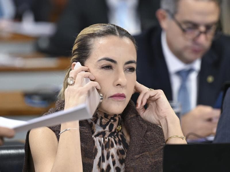 A senadora cumpre mandato parlamentar desde 2019. - Edilson Rodrigues/Agência Senado