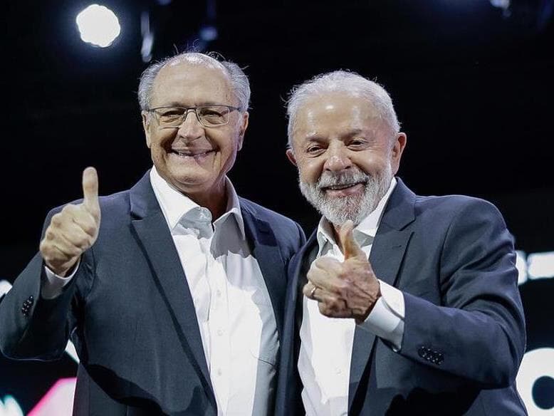 Lula destacou a atuação do vice Geraldo Alckmin e do ministro da Fazenda, Fernando Haddad, nas negociações com os Estados Unidos. - Ricardo Stuckert/PR