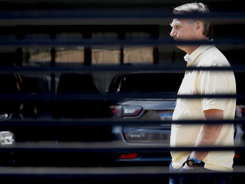 Jair Bolsonaro foi preso na manhã deste sábado. - Pedro Ladeira/Folhapress