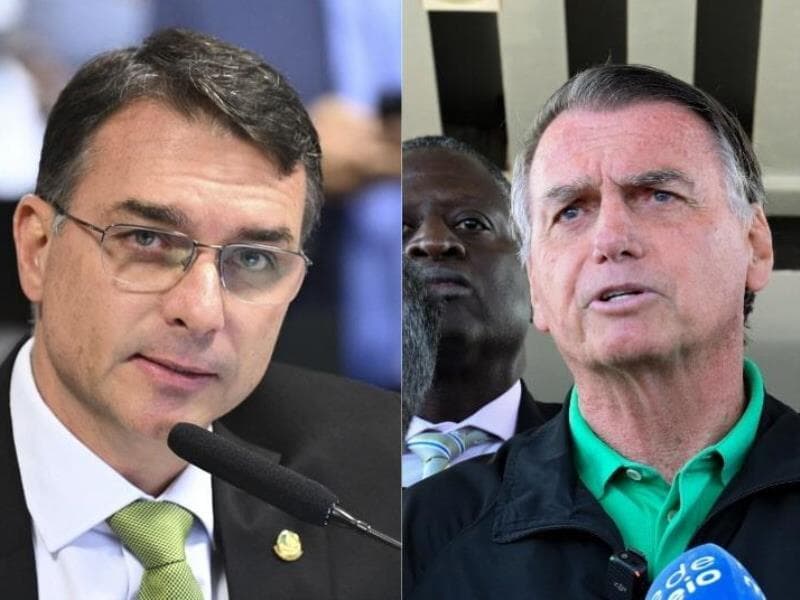 Prisão domiciliar de Bolsonaro, decretada em agosto, também foi em resposta a um vídeo publicado por Flávio. - Edilson Rodrigues/Agência Senado