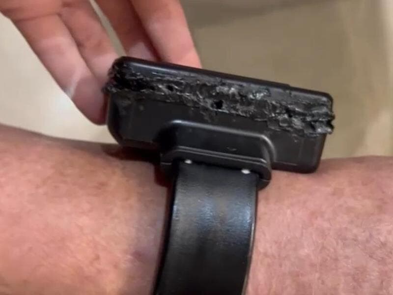 Bolsonaro confessou a tentativa de violação da tornozeleira.
 - Reprodução/Seape