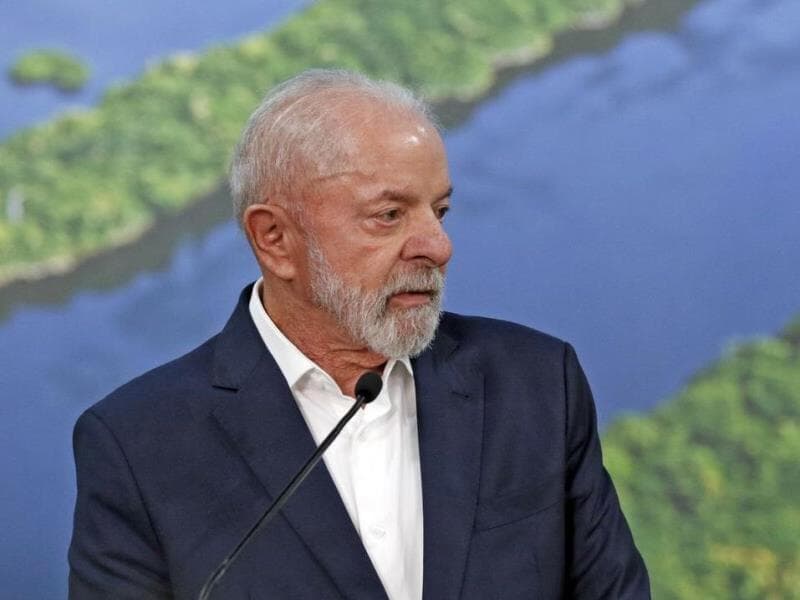 Lula afirmou que "todo mundo sabe" o que Bolsonaro fez para ser condenado.
 - Bruno Peres/Agência Brasil