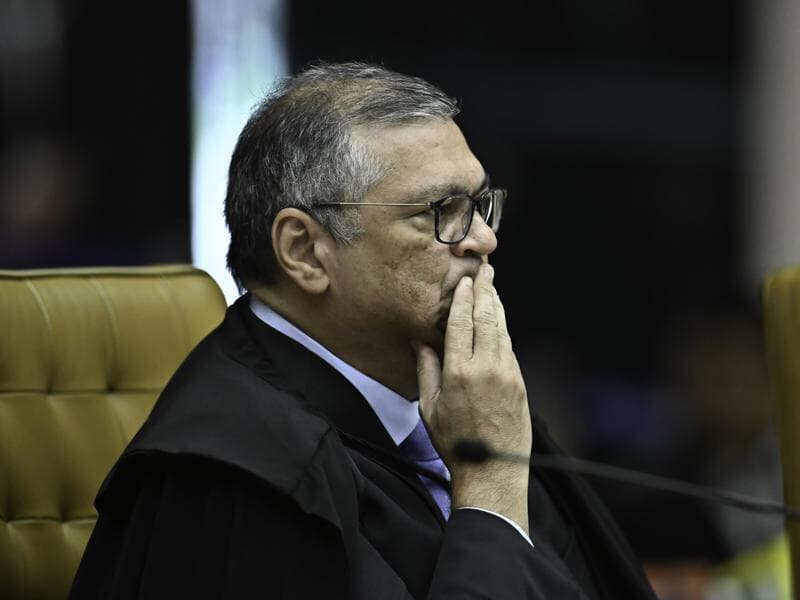 Para Flávio Dino, assim como para Moraes, havia risco concreto de fuga de Bolsonaro. - Ton Molina /Fotoarena/Folhapress