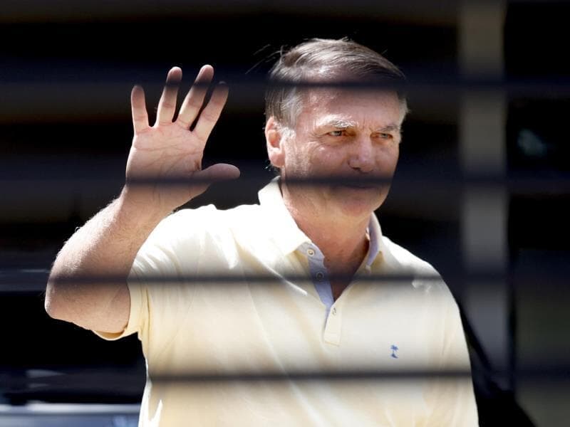 Bolsonaro está preso na Polícia Federal em Brasília desde sábado. - Gabriela Biló/Folhapress