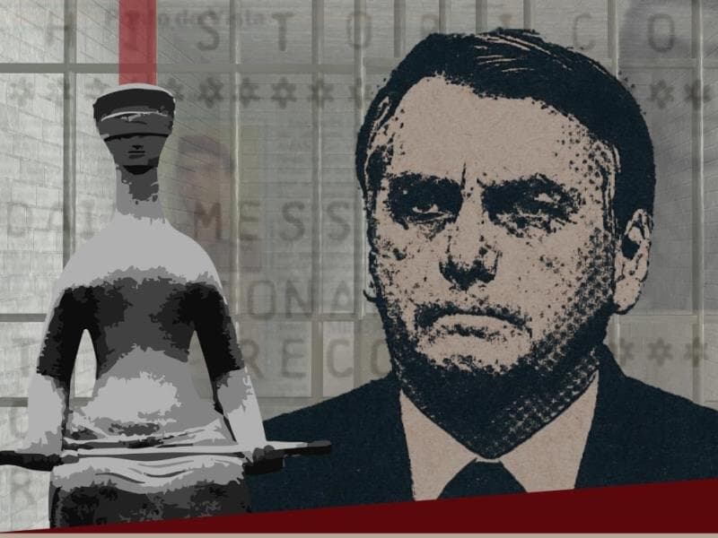 Bolsonaro perdeu seus direitos políticos. - Arte Congresso em Foco