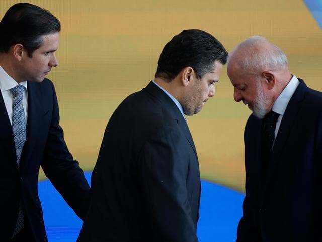 Ausências de Motta e Alcolumbre mostram clima entre governo e cúpula do Congresso. - Pedro Ladeira/Folhapress