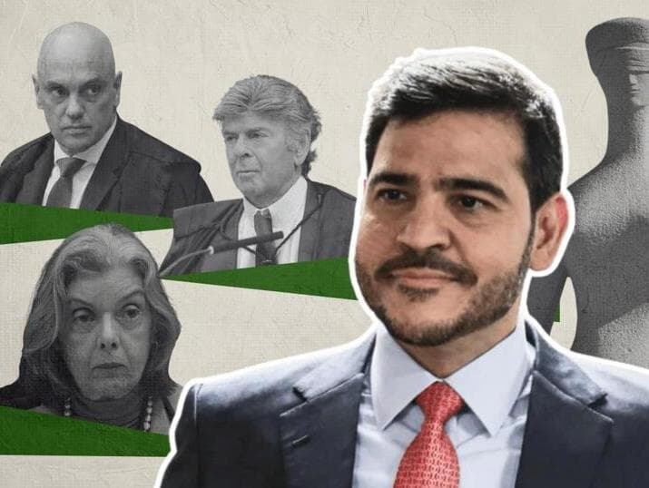 x - José Cruz/Agência Brasil) e Rosinei Coutinho/STF | Arte Congresso em Foco