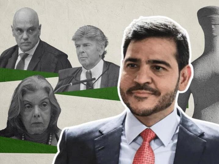 x - José Cruz/Agência Brasil) e Rosinei Coutinho/STF | Arte Congresso em Foco