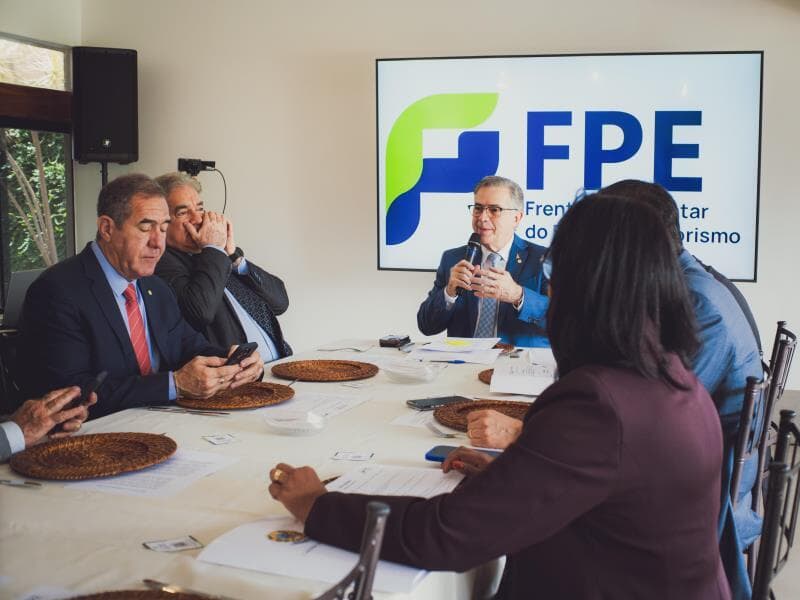 Evento marcou inauguração da sede da Frente Parlamentar. - Hugo Lira/FPE