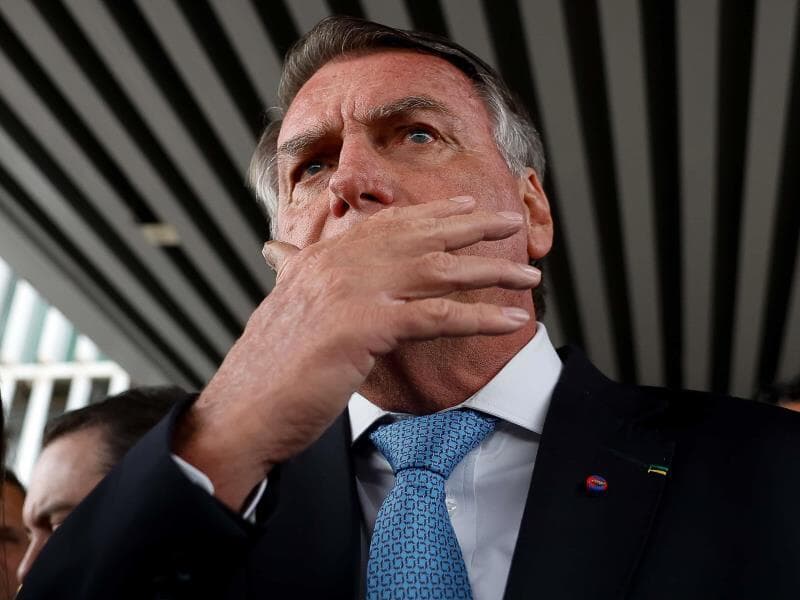 Bolsonaro recebe salário da executiva do PL como presidente de honra da sigla.
 - Pedro Ladeira/Folhapress