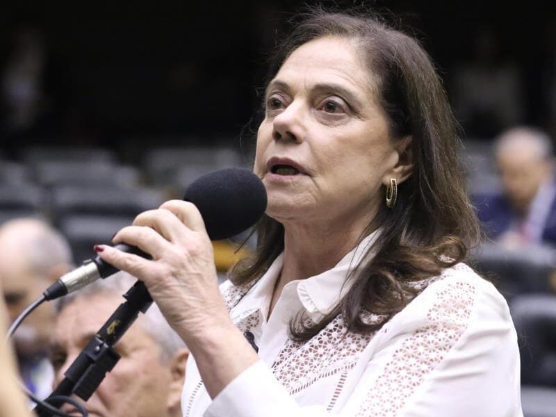 Soraya Santos, autora do projeto. - Kayo Magalhães/Câmara dos Deputados