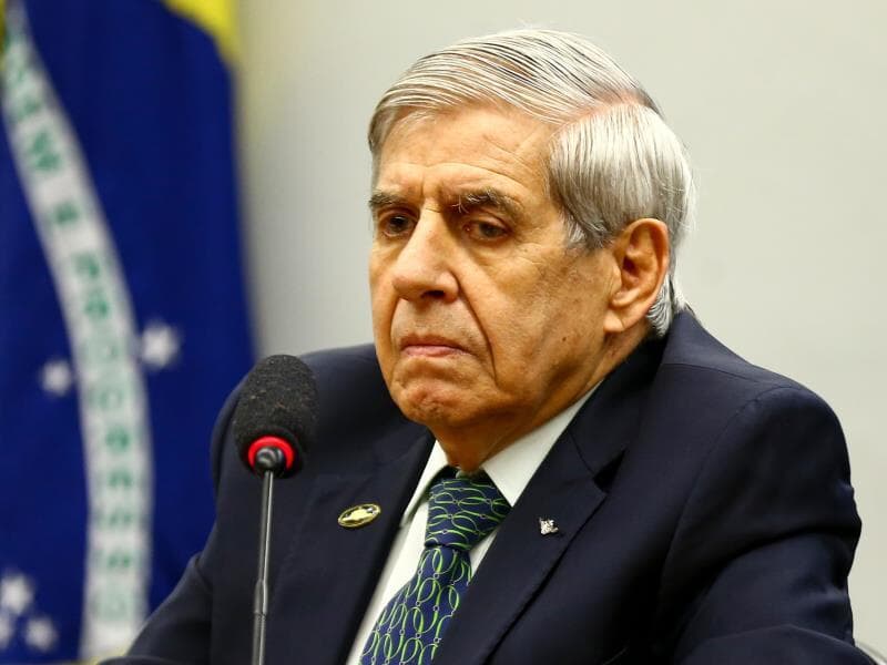 General Augusto Heleno alega sofrer de demência desde 2018.  - Marcelo Camargo/Agência Brasil