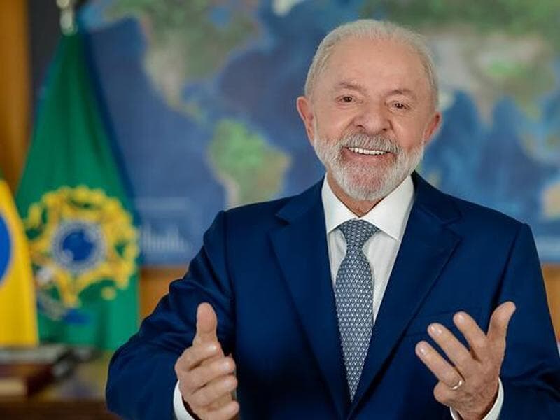 Lula realizou pronunciamento oficial na noite deste domingo (30). - Ricardo Stuckert/PR