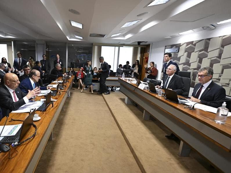 Aprovação ocorreu na manhã desta terça-feira (2). - Edilson Rodrigues/Agência Senado