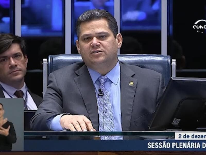 Davi Alcolumbre - Reprodução/YouTube