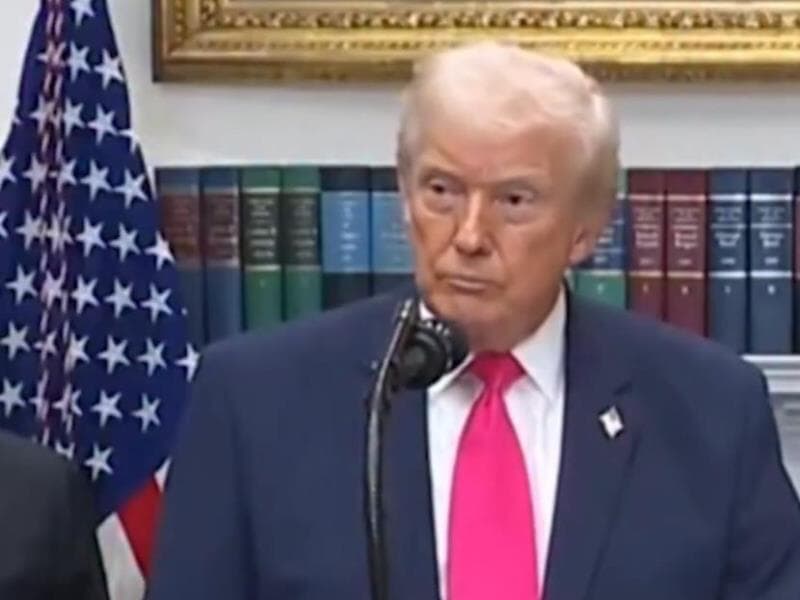 Trump diz que teve conversa "muito boa" com Lula. - Reprodução/YouTube