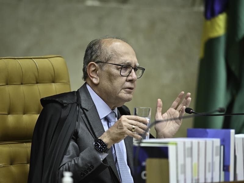 Decisão de Gilmar Mendes será submetida ao Plenário virtual. -  Ton Molina /Fotoarena/Folhapress
