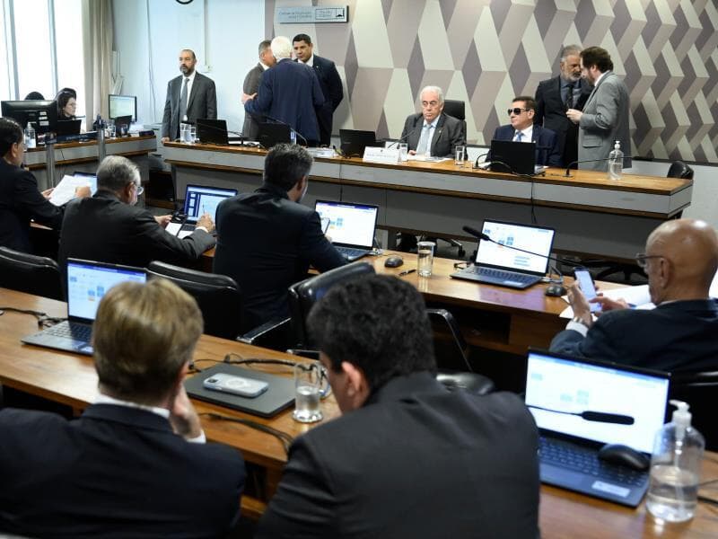 Relator propõe financiamento do Fundo Nacional de Segurança Pública com novo imposto sobre as bets. - Andressa Anholete/Agência Senado