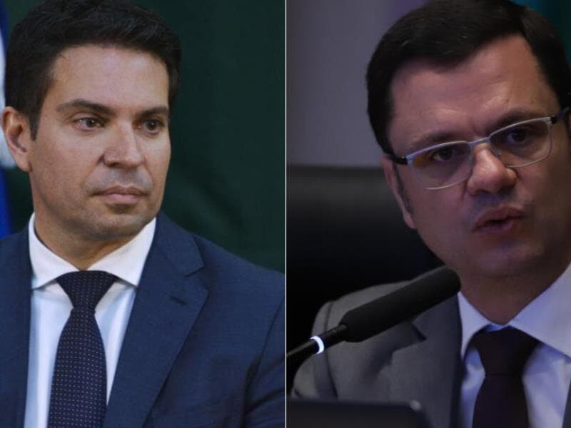 Ministério da Justiça demitiu Alexandre Ramagem e Anderson Torres da Polícia Federal. - Joédson Alves/Agência Brasil | Valter Campanato/Agência Brasil